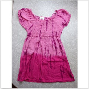 Beautees Pink Tie-Dye Sundress ~ Girl's Small 5-6